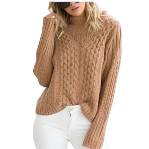 Brown sweater size large